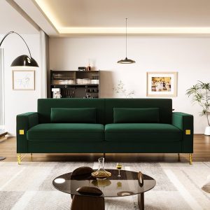 Modern Velvet Sofa